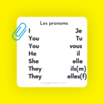 personal pronouns in french
