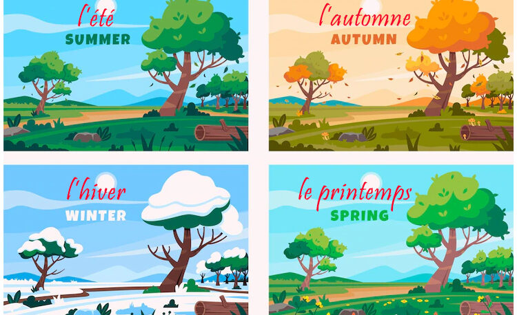 seasons in French